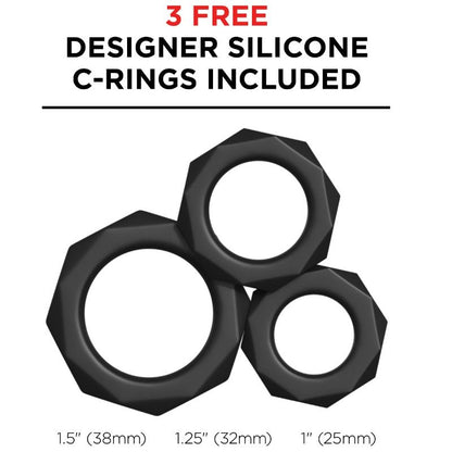 PDX ELITE - VIBRATING SILICONE STIMULATOR - Kink&Play