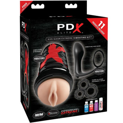 PDX ELITE - KIT ASS-GASM EXPLOSION VAGINA DESIGN - Kink&Play
