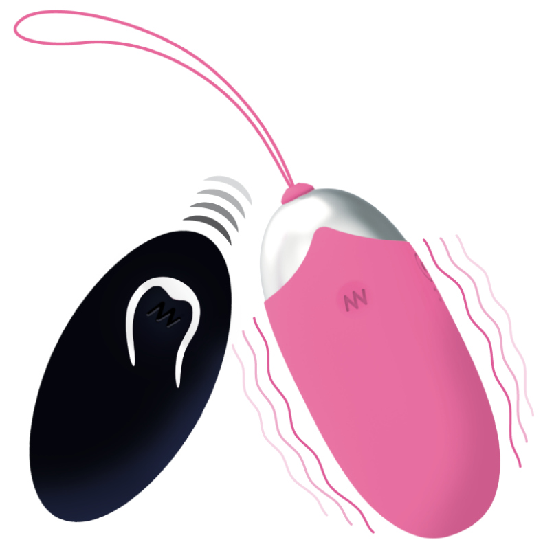 INTENSE - FLIPPY II VIBRATING EGG WITH REMOTE CONTROL PINK - Kink&Play