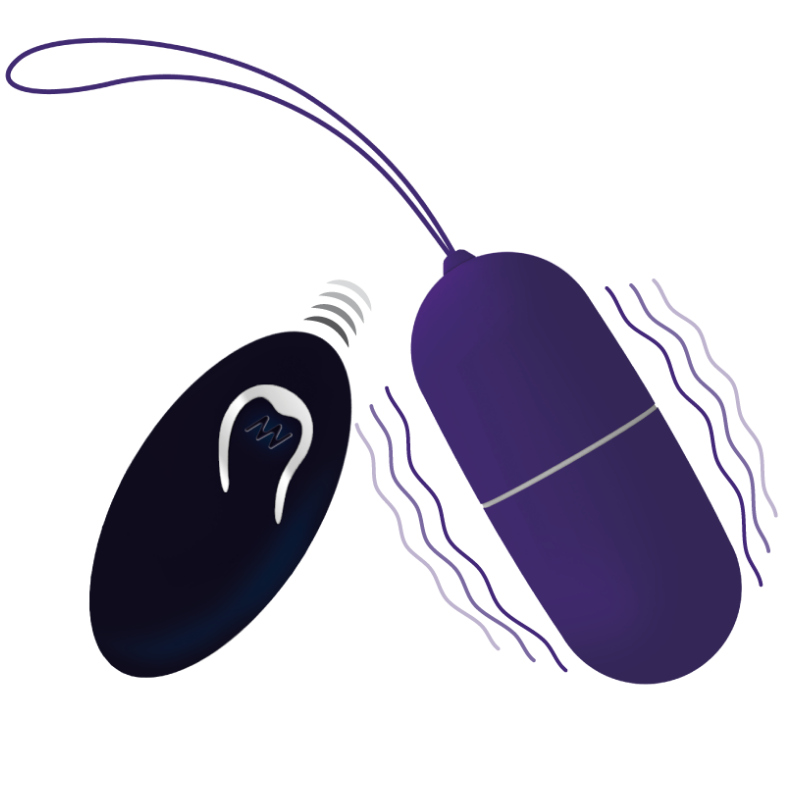 INTENSE - FLIPPY I VIBRATING EGG WITH REMOTE CONTROL PURPLE - Kink&Play