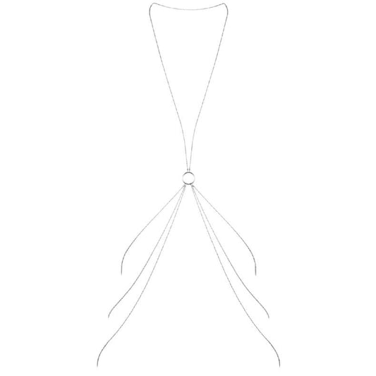 BIJOUX - MAGNIFIKA METALLKEDJOR FÖR KROPPEN 8 SILVER