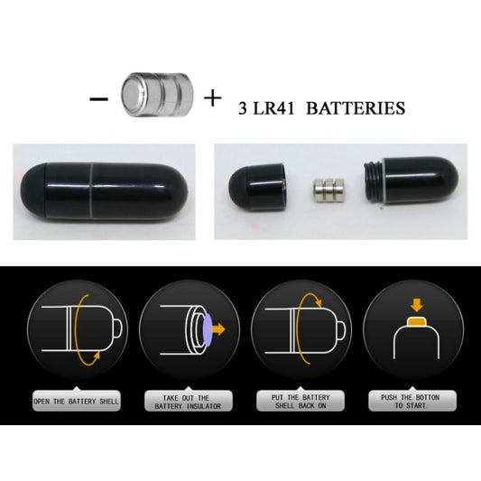 BAILE - BRAVE MAN PENISSKYDD MED KANIN SVART 16,5 CM