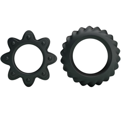 BAILE - KIT 2 RING FLOWERING SILICONE RINGS - Kink&Play
