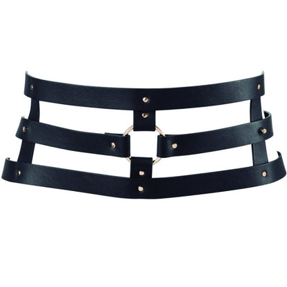 BIJOUX - INDISCRETS MAZE BELT WITH STRAP BLACK - Kink&Play
