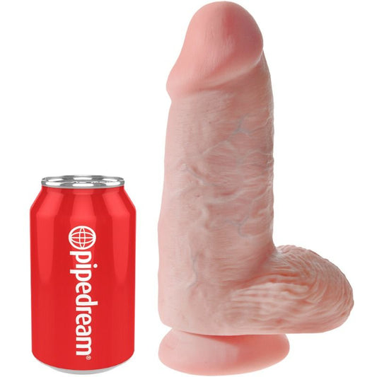 KING COCK - REALISTISK PENIS KNUBBIG 23 CM