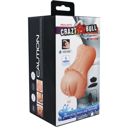 CRAZY BULL - WATER SKIN VAGINA MASTURBADOR WITH VIBRATING BULLET 2 - Kink&Play