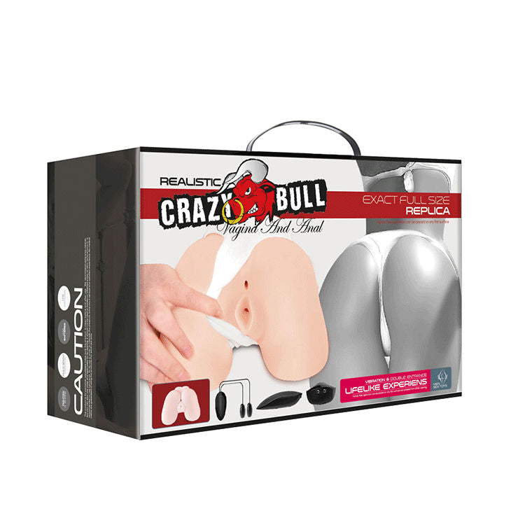 CRAZY BULL - REALISTISK SLIDA OCH ANAL MED VIBRATIONSLÄGE 5