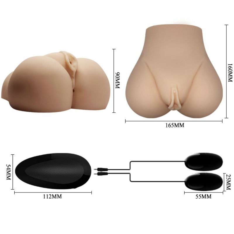 CRAZY BULL - REALISTISK SLIDA OCH ANAL MED VIBRATIONSLÄGE 7