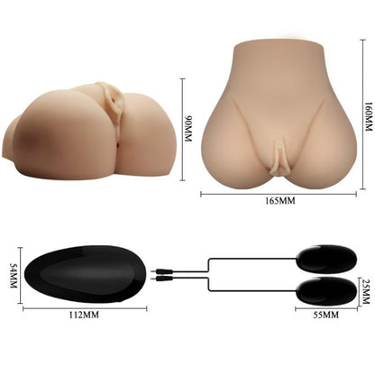 CRAZY BULL - REALISTISK SLIDA OCH ANAL MED VIBRATIONSLÄGE 7
