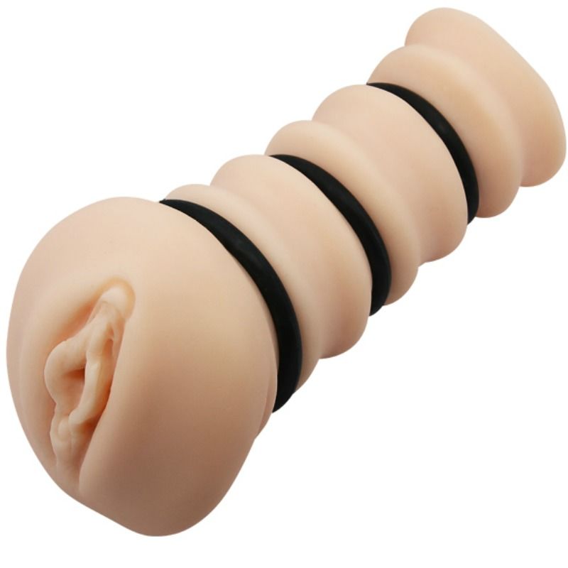 CRAZY BULL - MASTURBADOR WITH RINGS VAGINA MODEL 2 - Kink&Play