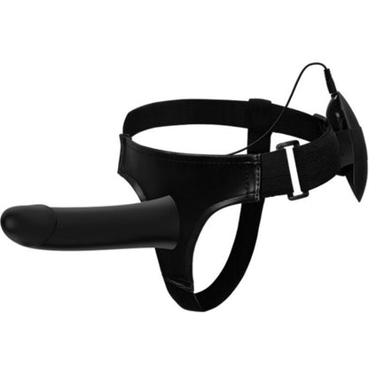 PRETTY LOVE - VITO STRAP-ON MED IHÅLIG DILDO OCH VIBRATION 17.3 CM