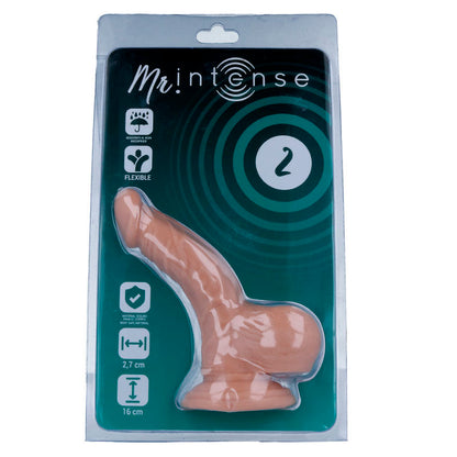 MR INTENSE - 2 REALISTISKA DILDO 16 CM -O- 2,7 CM