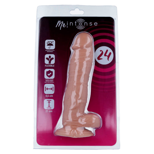 MR INTENSE - 24 REALISTISK KUK 21 CM -O- 4,6 CM