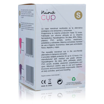 NINA KIKÍ - MENSTRUAL CUP PINK - SIZE S - Kink&Play