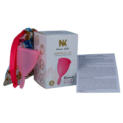 NINA KIKÍ - MENSTRUAL CUP PINK - SIZE S - Kink&Play