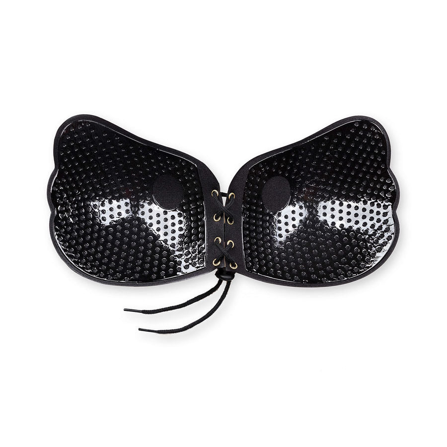 BYE-BRA - LACE-IT ENHANCEMENT PUSH-UP BLACK CUP D - Kink&Play