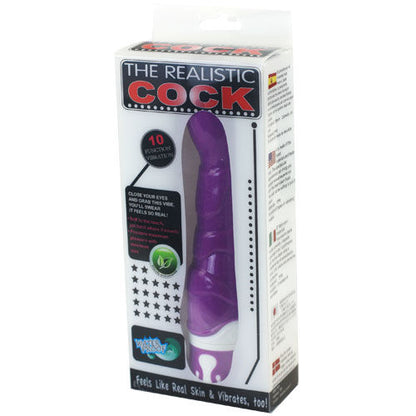 BAILE - REALISTIC COCK 10 RHYTHMS SENSATION VIOLET - Kink&Play