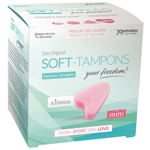 JOYDIVISION SOFT-TAMPONS - ORIGINAL SOFT-TAMPONS MINI 3 UDS - Kink&Play