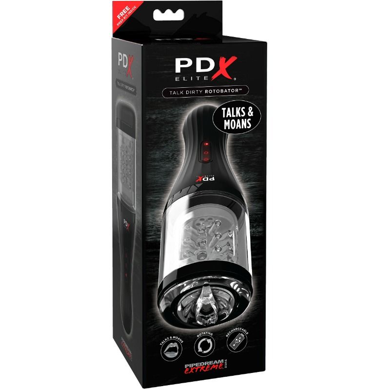PDX ELITE - TALK DIRTY ROTOBATOR - Kink&Play