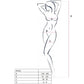 PASSION - KVINNA BS016 BODYSTOCKING SVART EN STORLEK