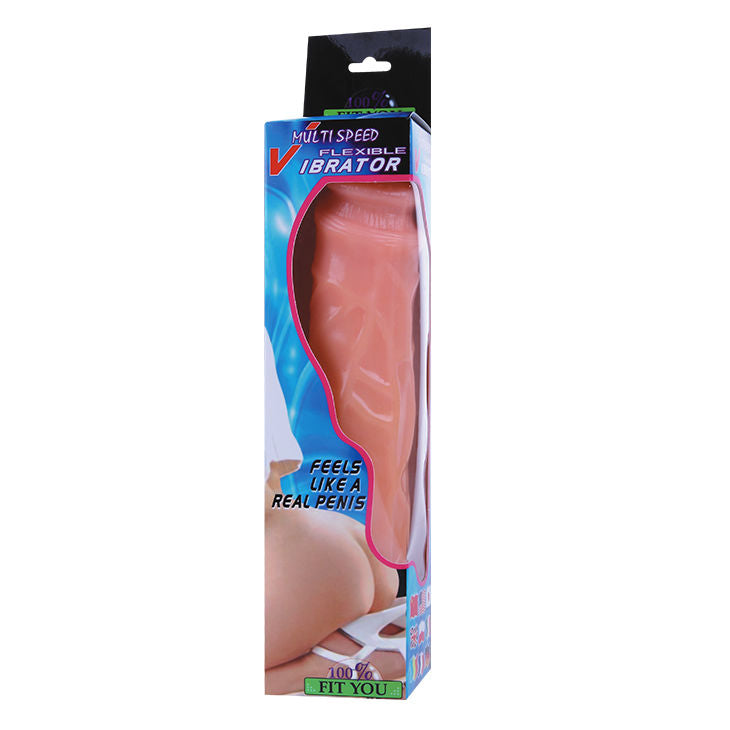 BAILE - WAVES OF PLEASURE REALISTIC VIBRATING 25.5 CM - Kink&Play