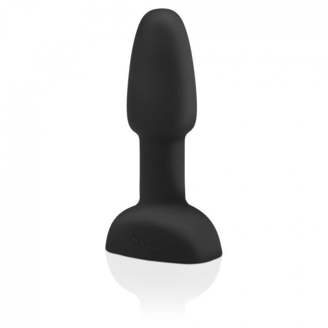 B-VIBE - RIMMING REMOTE CONTROL ANAL PLUG PETITE BLACK - Kink&Play