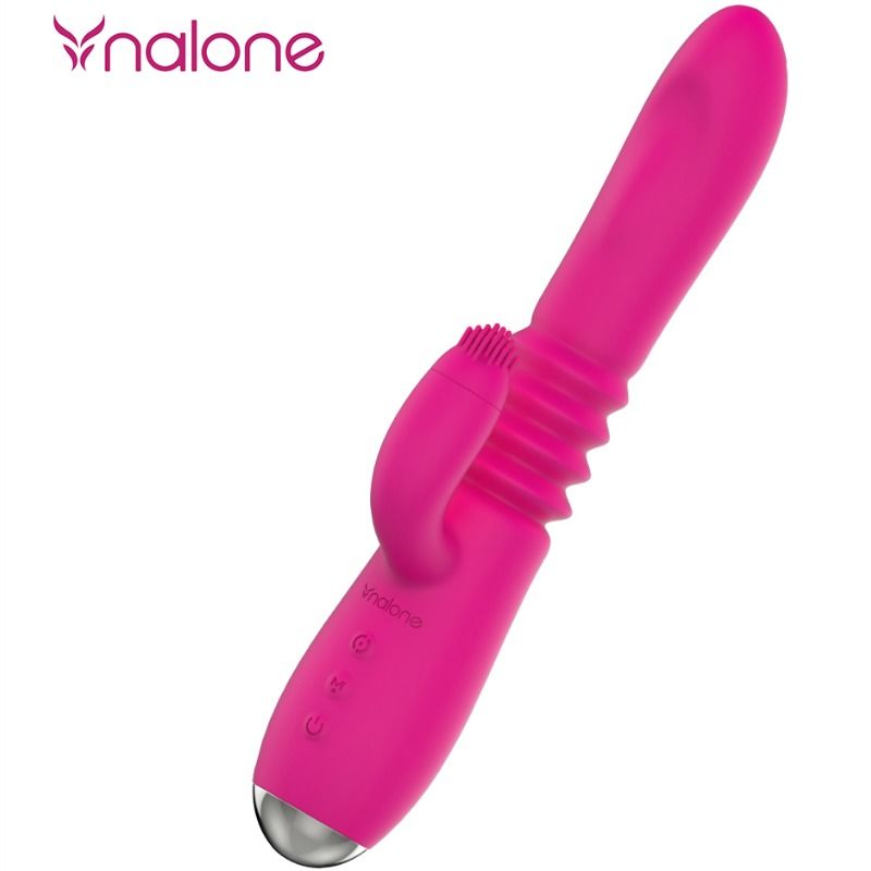 NALONE - UP&DOWN AND RABBIT VIBRATOR WITH ROTATION - Kink&Play