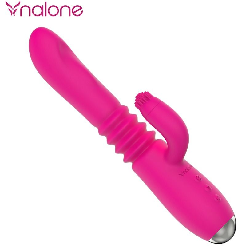 NALONE - UP&DOWN AND RABBIT VIBRATOR WITH ROTATION - Kink&Play