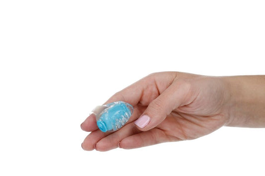 AVSLAPPEN KÄRLEK - KÄRLEKSFINGERKUL BLÅ