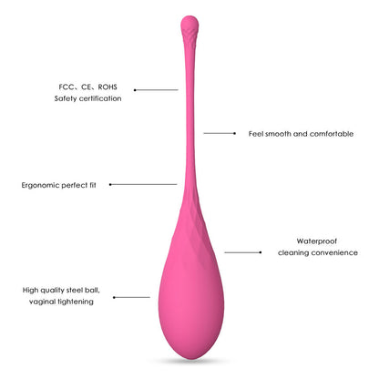 LESLIE - KEGEL FIT BÄCKENMUSKELSET 6 VIKTER