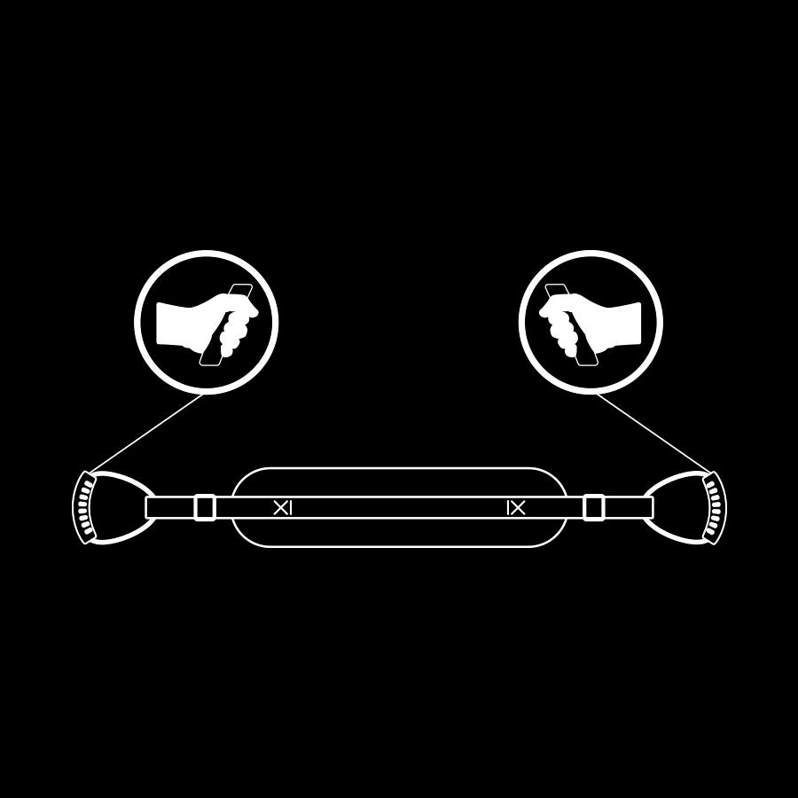 FETISH SUBMISSIVE - DOGGY STYLE HARNESS WITH NOPRENE LINING - Kink&Play
