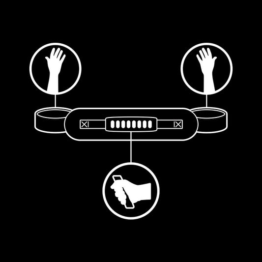 FETISCH UNDERGÅENDE - HANDBOJOR MED HANDTAG UTAN FODRAR