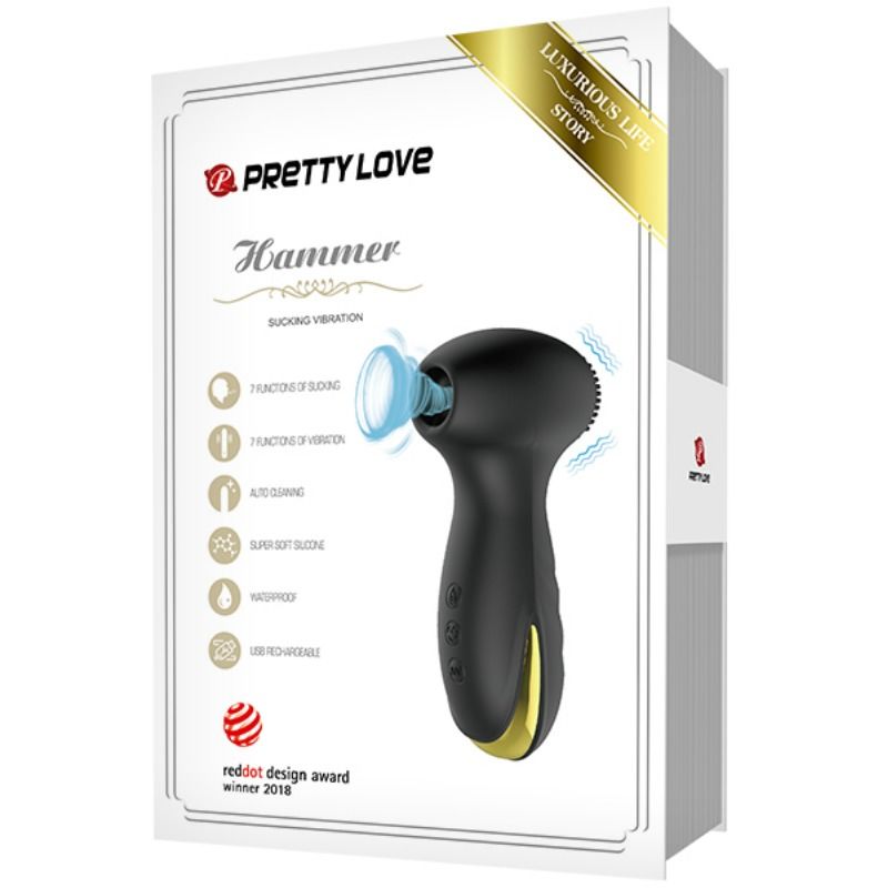 PRETTY LOVE - SMART HAMMER VIBRATION AND STIMULATING WAVES