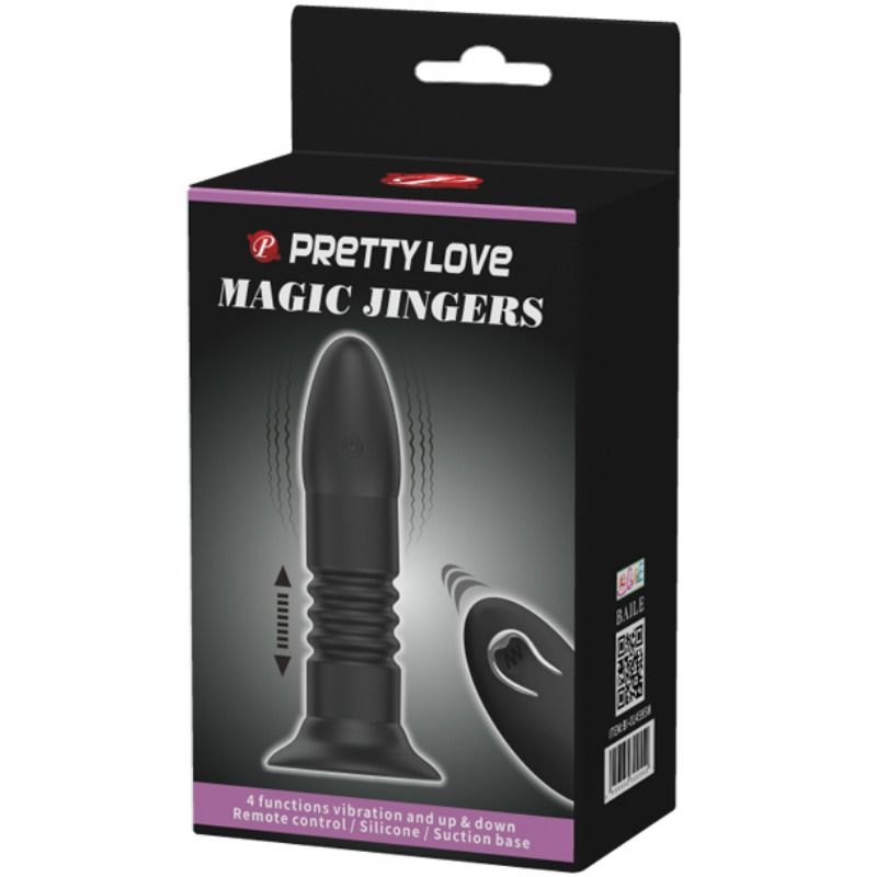 PRETTY LOVE - PLUG MAGIC JINGER UPP & NER OCH VIBRATION