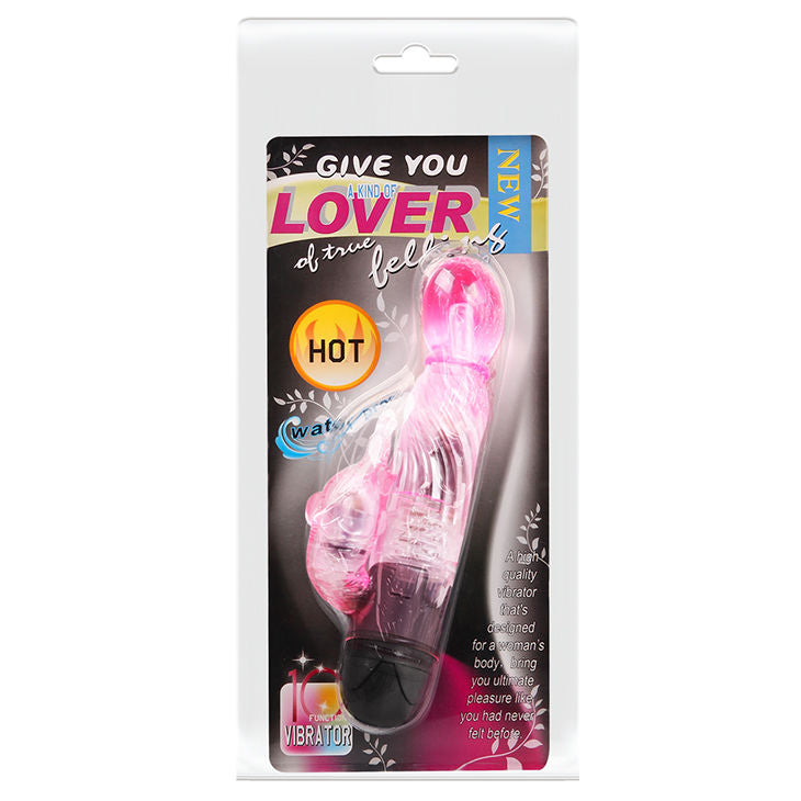 BAILE - LOVER VIBRATOR WITH PINK RABBIT 10 LÄGEN
