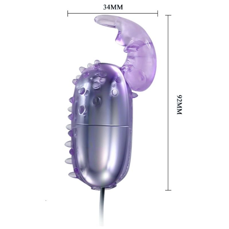 BAILE – SUPER VIBRATOR VIBRERANDE ÄGG MED STIMULATOR