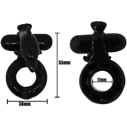 BAILE - SWEET RING RING MED KLITORISSTIMULERANDE DELFIN