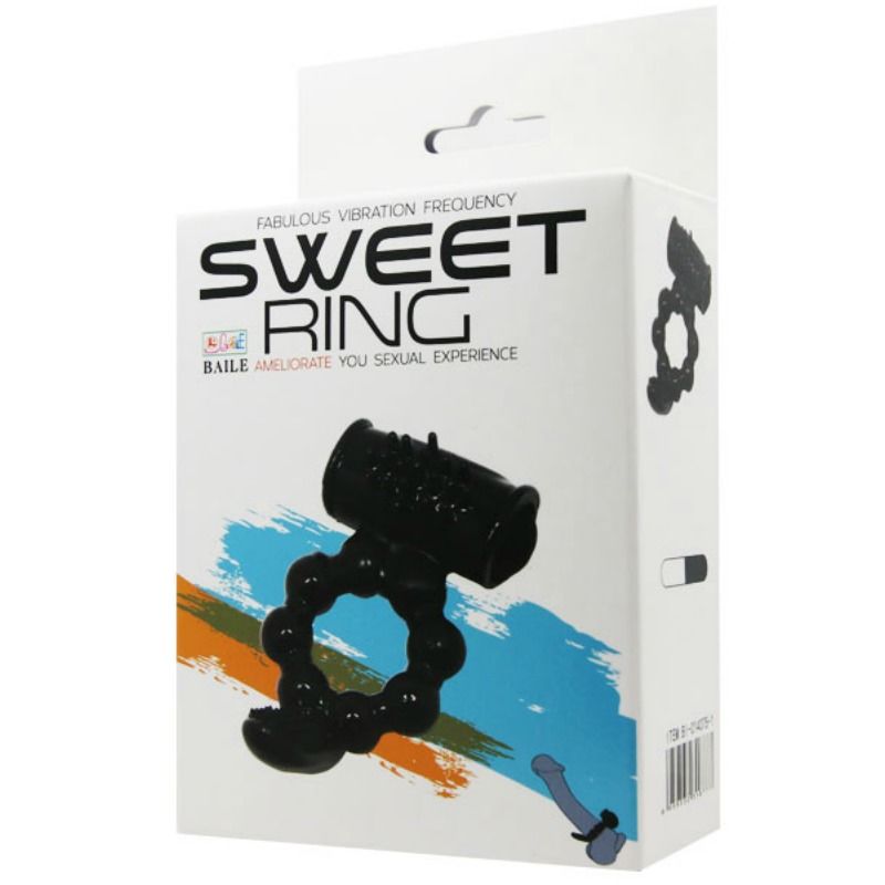 BAILE - LJUVLIG RINGRING MED DUBBEL STIMULATOR
