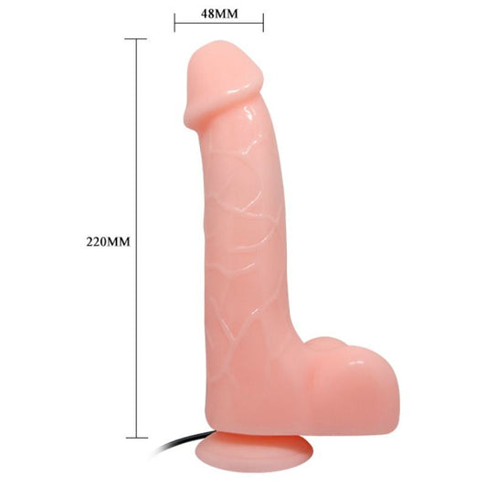 BAILE - NATURLIG BARBARA REALISTISK VIBRATOR 22 CM