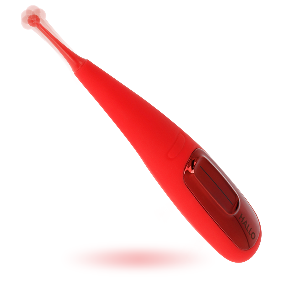 HALLO - FOCUS VIBRATOR RÖD