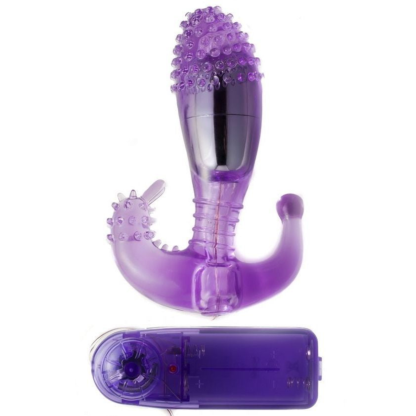 BAILE - LILAC VAGINAL AND ANAL STIMULATOR WITH VIBRATION - Kink&Play