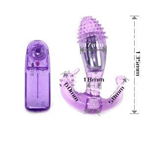 BAILE - VAGINAL AND ANAL STIMULATOR WITH VIBRATION - Kink&Play