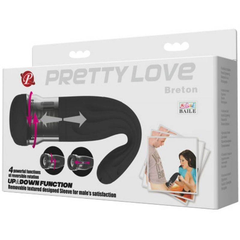 PRETTY LOVE - MANLIG BRETONSK MULTIFUNKTIONSMASTURBATOR