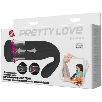 PRETTY LOVE - MANLIG BRETONSK MULTIFUNKTIONSMASTURBATOR