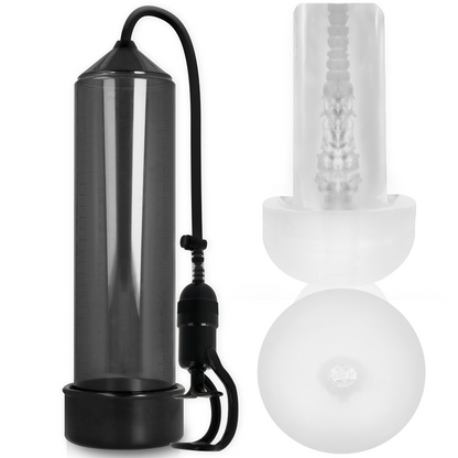 PUMP ADDICTED - RX5 SVART MED MASURBAR
