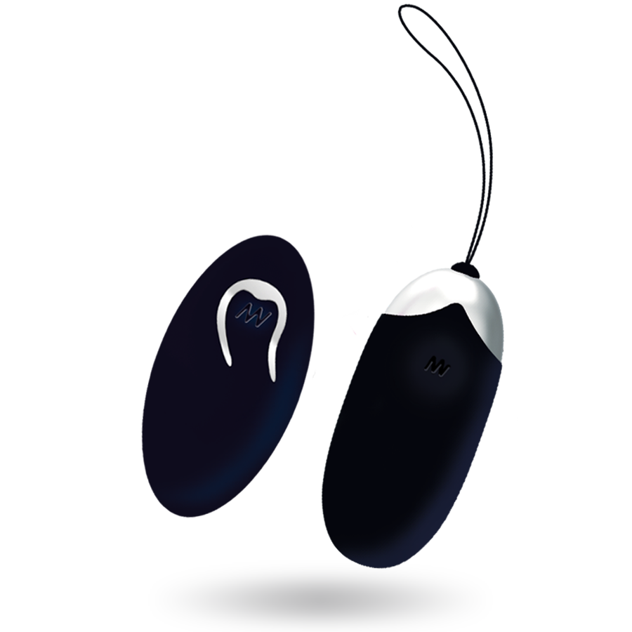 INTENSE - FLIPPY II VIBRATING EGG WITH REMOTE CONTROL BLACK - Kink&Play