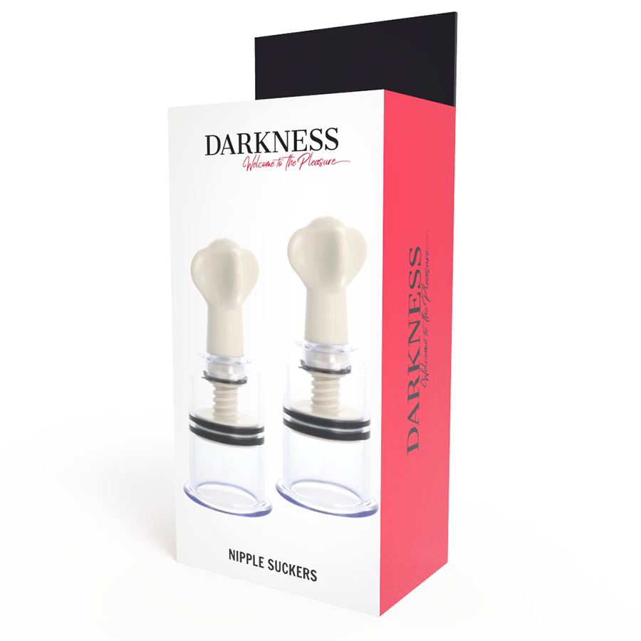 DARKNESS - GENOMSKINLIG NIPPELSUG 3,1 CM DIAMETER