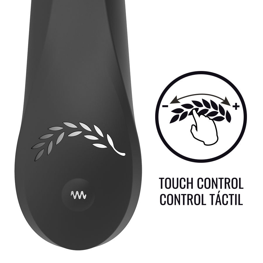 SVART & SILVER - KAULTZ BERÖRINGSKONTROLLERAD VIBRATOR