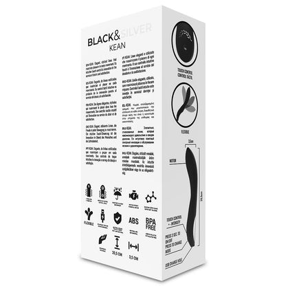 SVART&SILVER - KEAN VIBRATOR PEKONTROLL