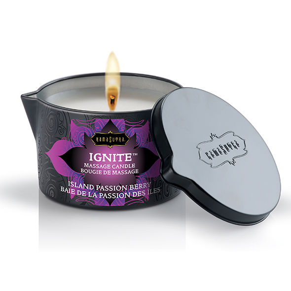 KAMASUTRA - MASSAGE CANDLE PASSION ISLAND 170GR - Kink&Play
